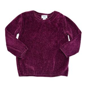Old Navy Burgundy Chenille Sweater